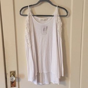 Vintage Havana Hi- Low Cold Shoulder Croch…